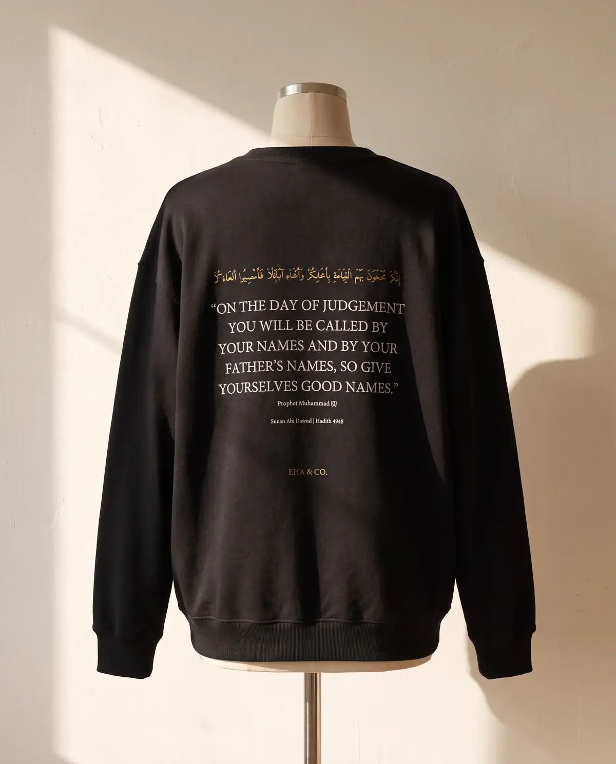 The Essence of Abdullah · Black · Back