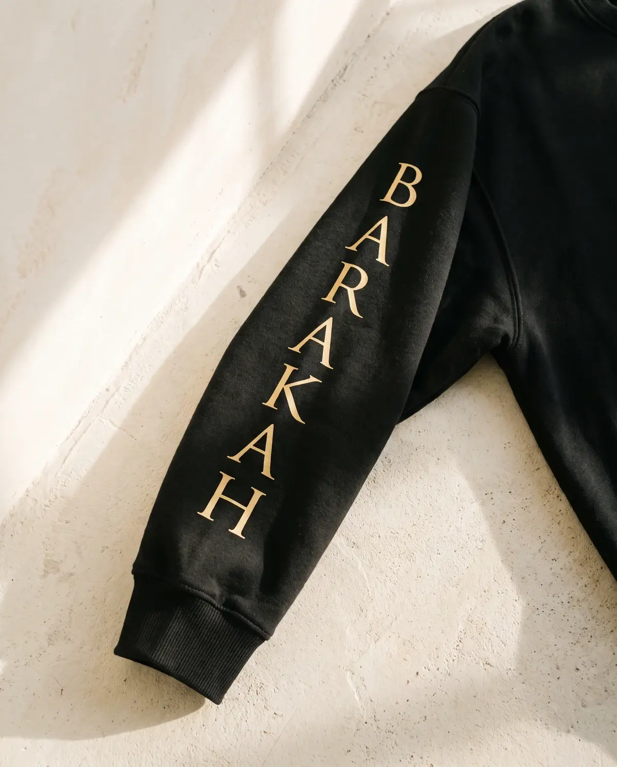 The Power of Barakah · Black · Sleeve