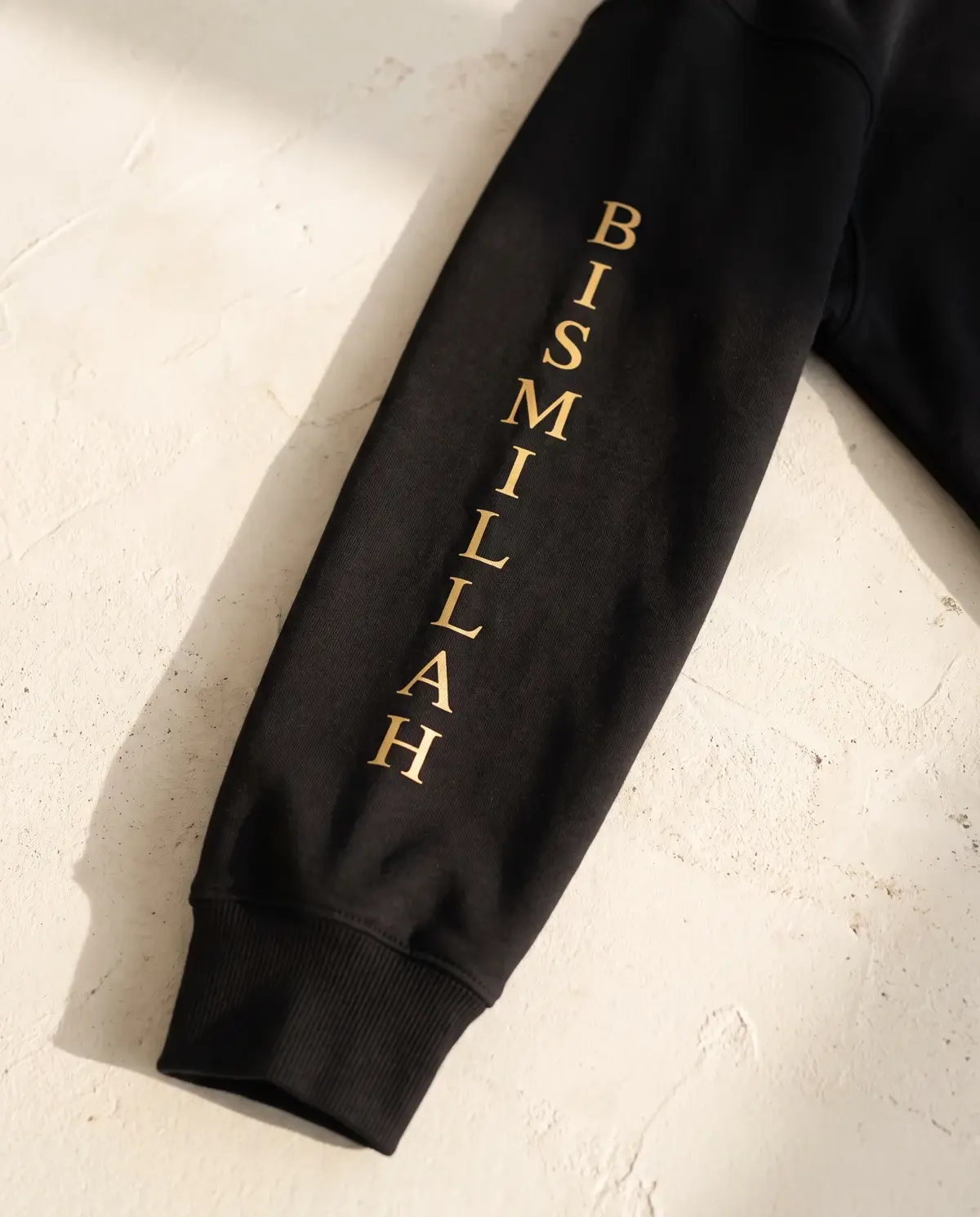 The Power of Bismillah · Black · Sleeve