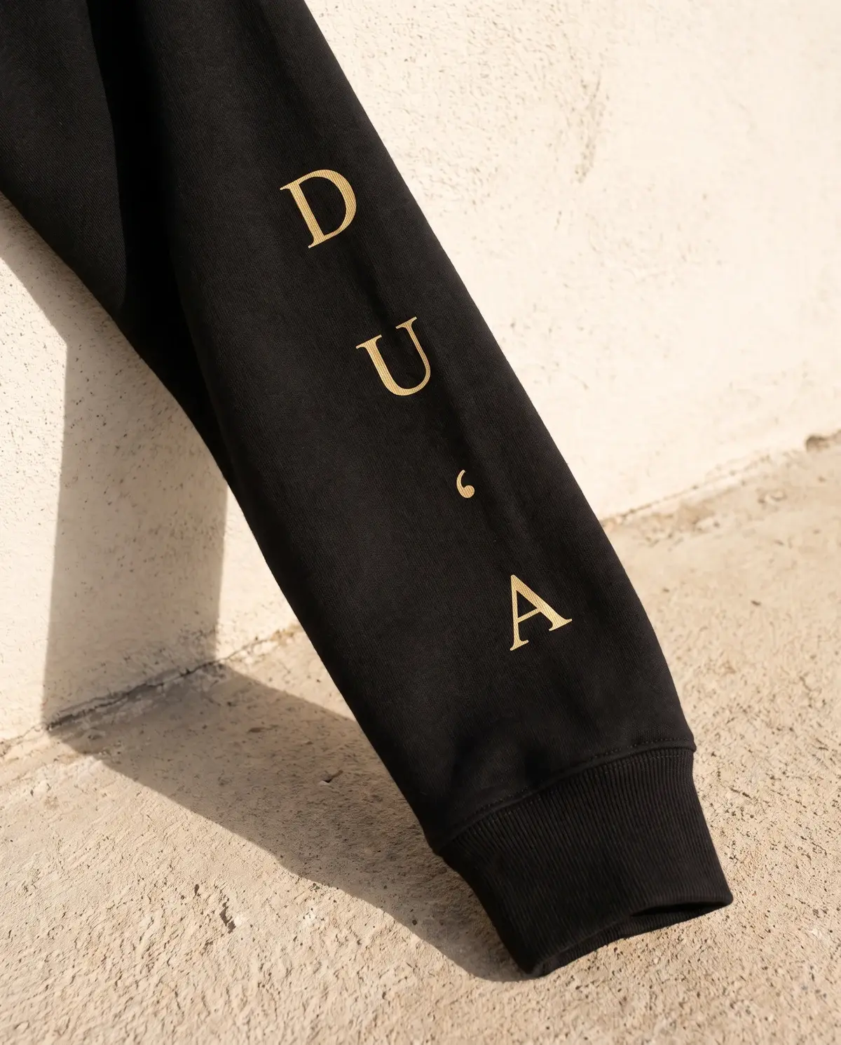 The Power of Du'a · Black · Sleeve