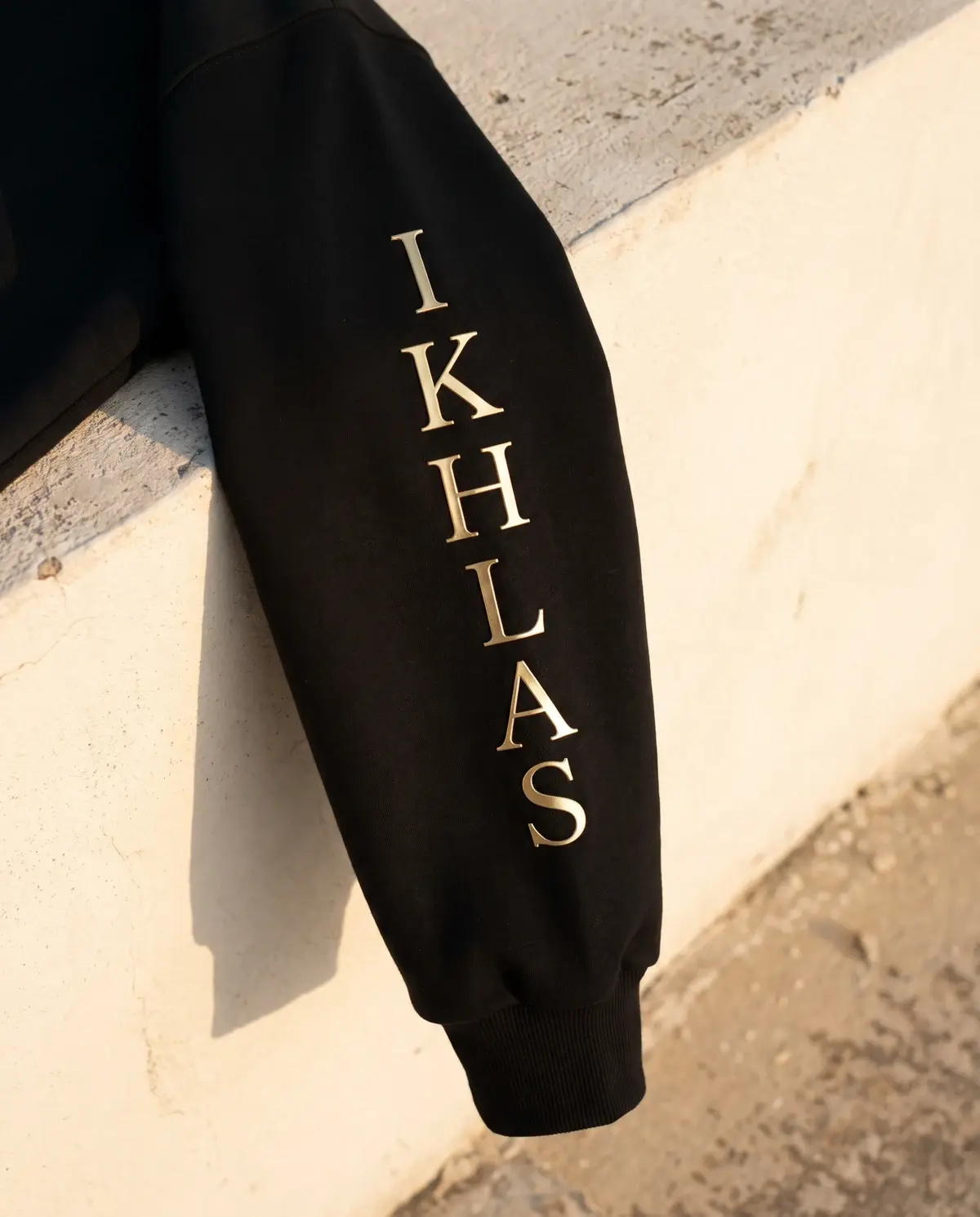 The Power of Ikhlas · Black · Sleeve