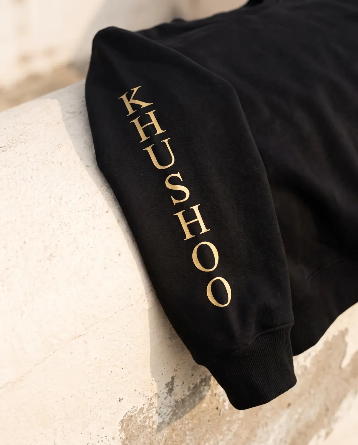 The Power of Khushoo · Black · Sleeve