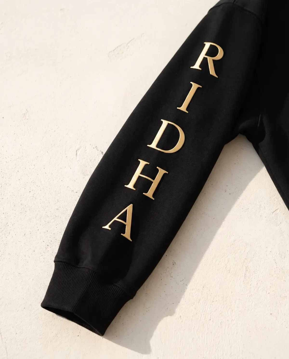 The Power of Ridha · Black · Sleeve