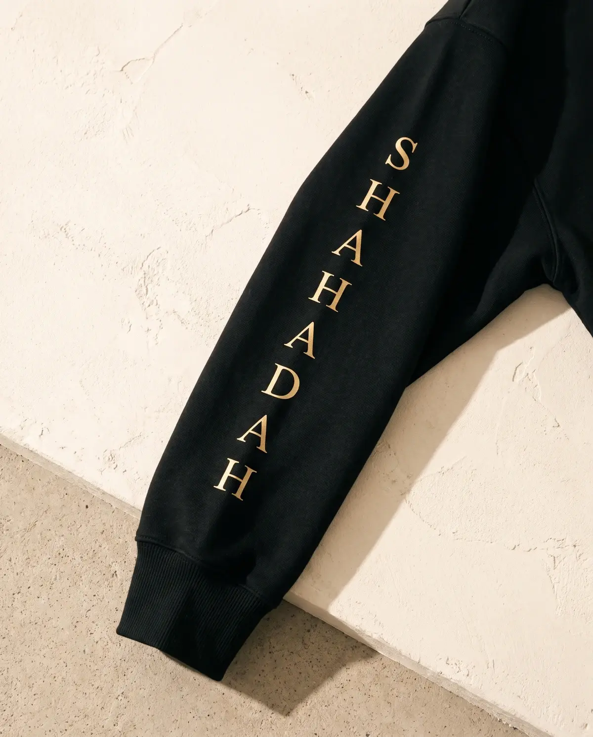 The Power of Shahadah · Black · Sleeve