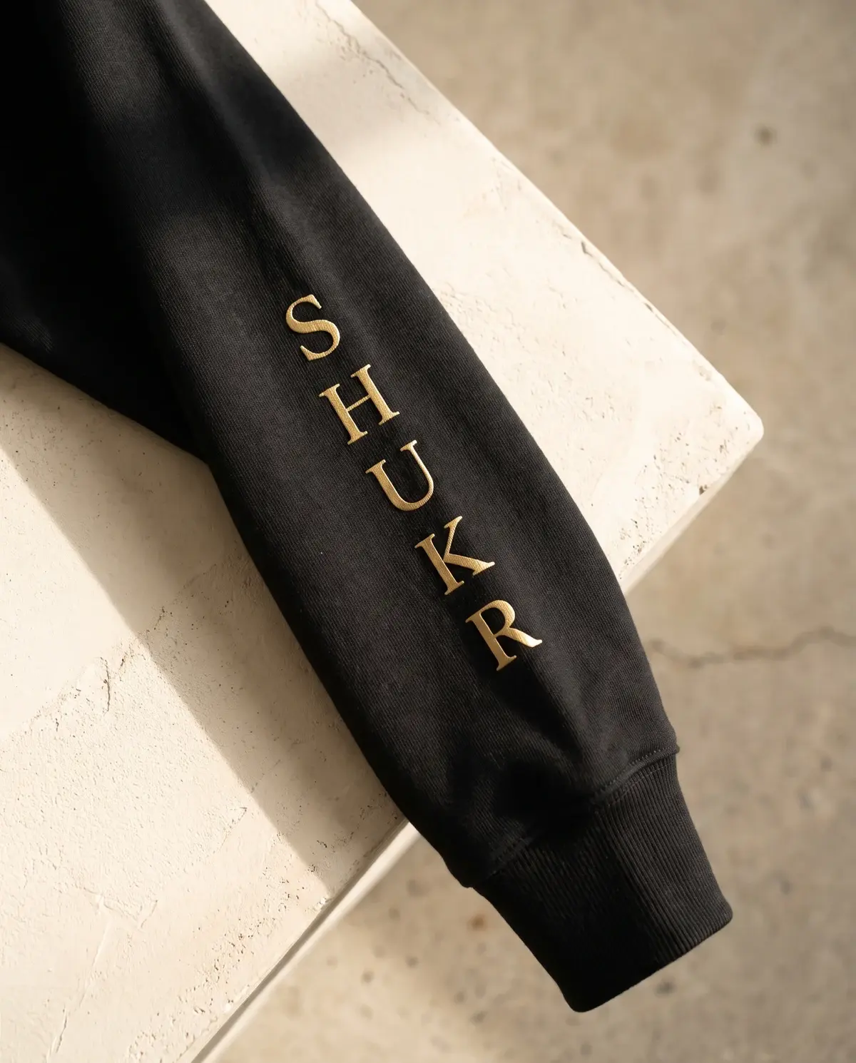 The Power of Shukr · Black · Sleeve