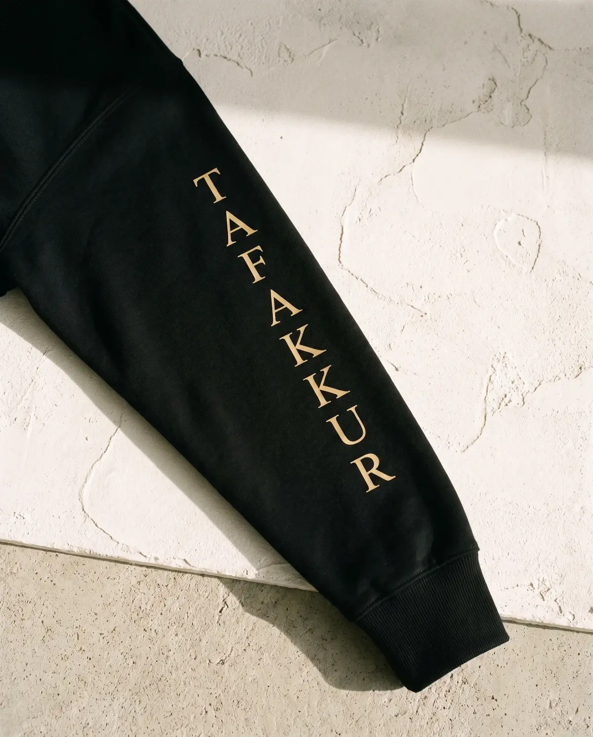 The Power of Tafakkur · Black · Sleeve