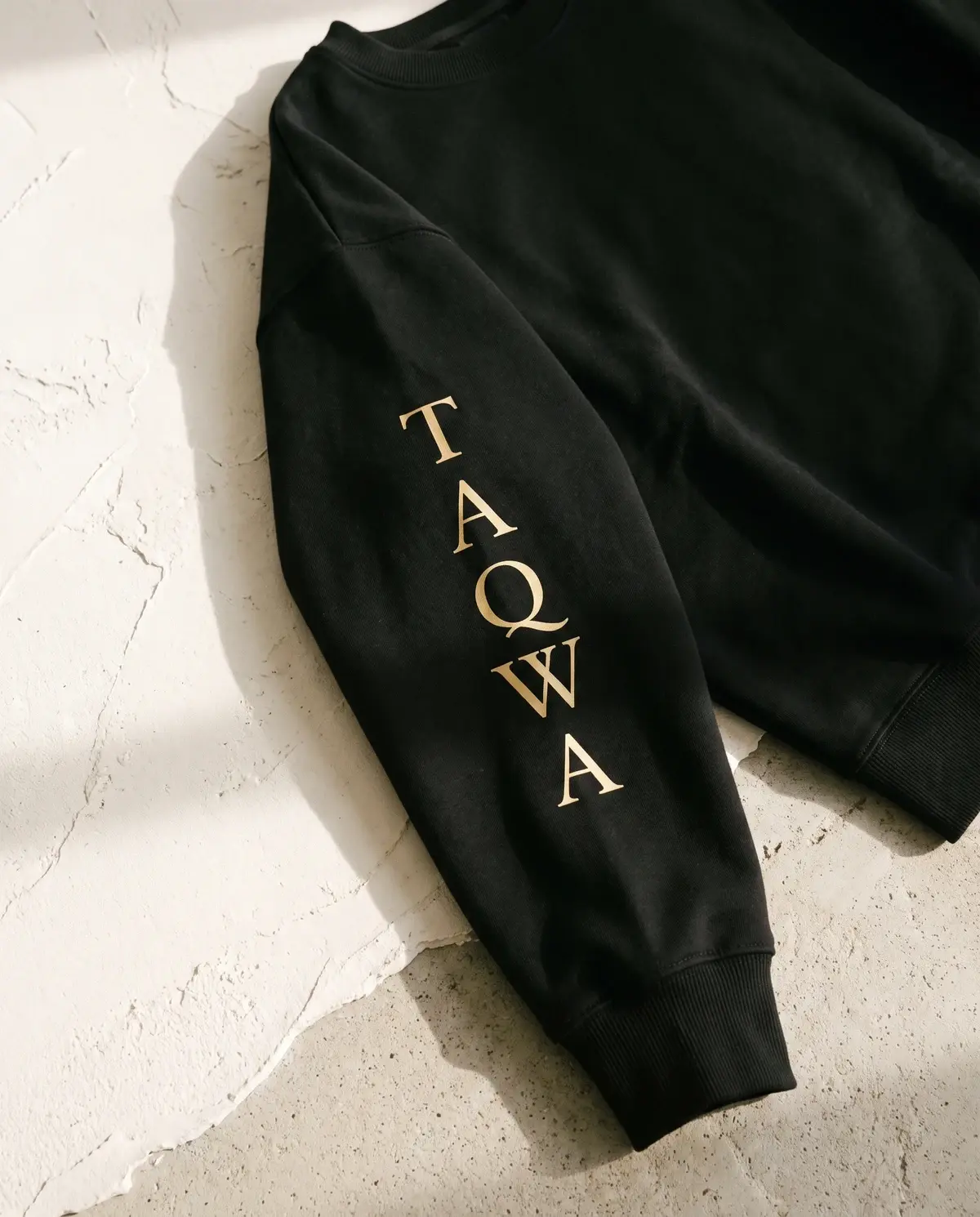 The Power of Taqwa · Black · Sleeve