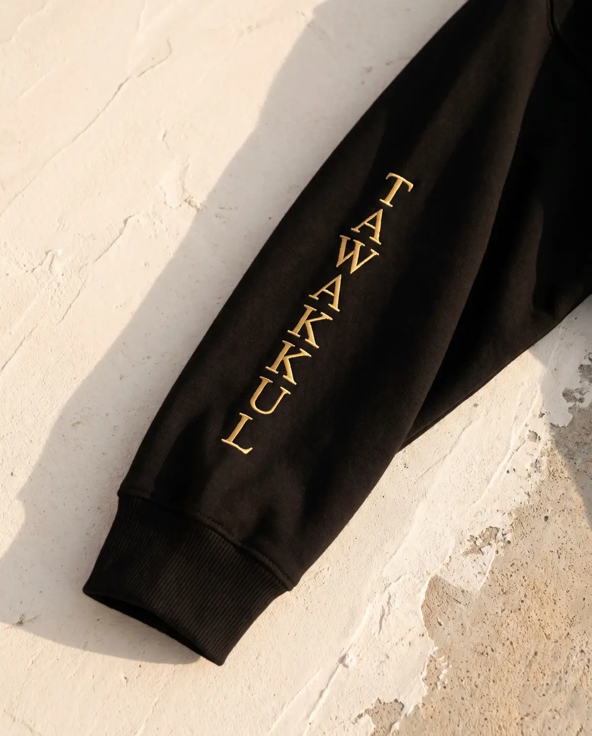 The Power of Tawakkul · Black · Sleeve