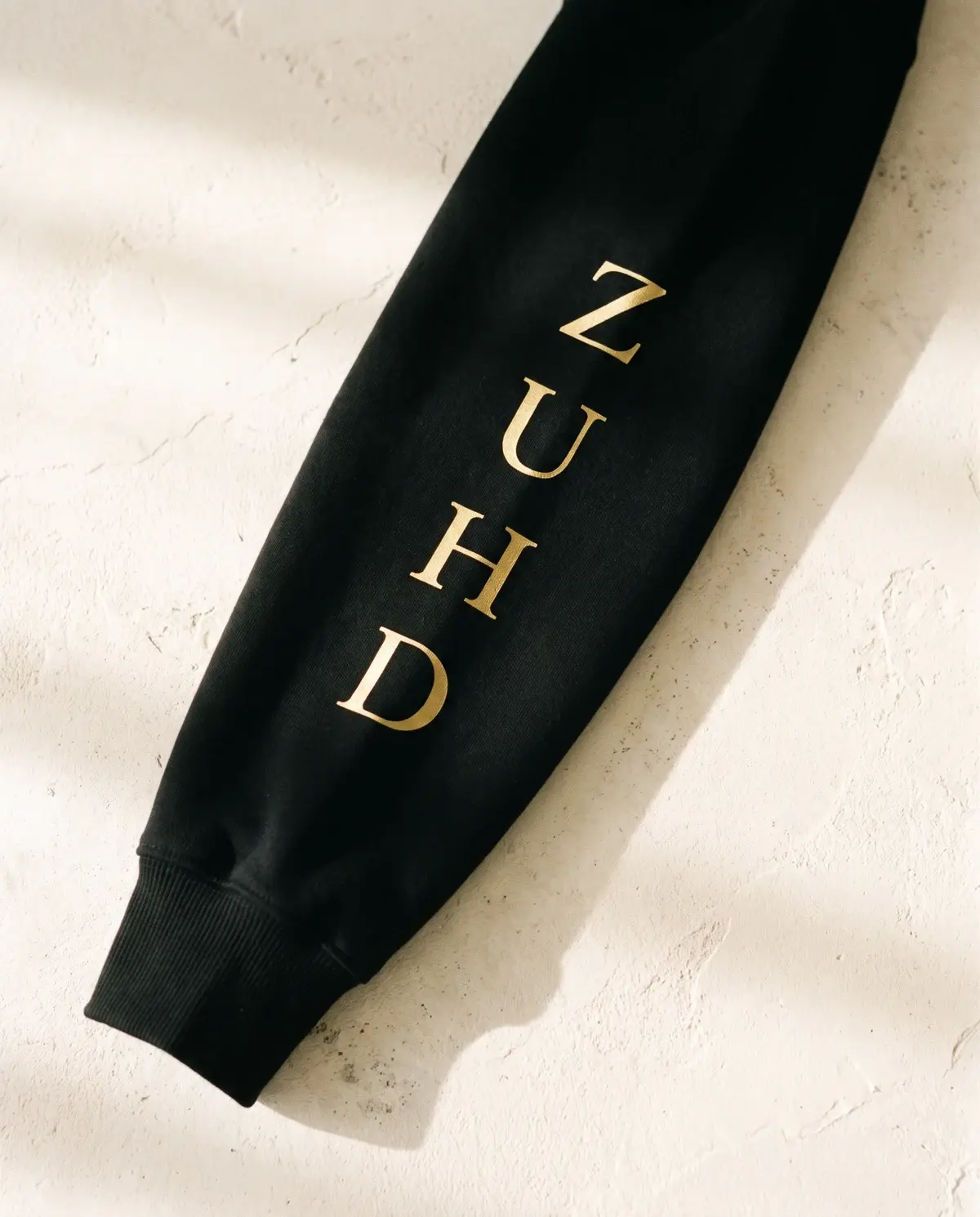The Power of Zuhd · Black · Sleeve